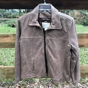 john deere leather jacket